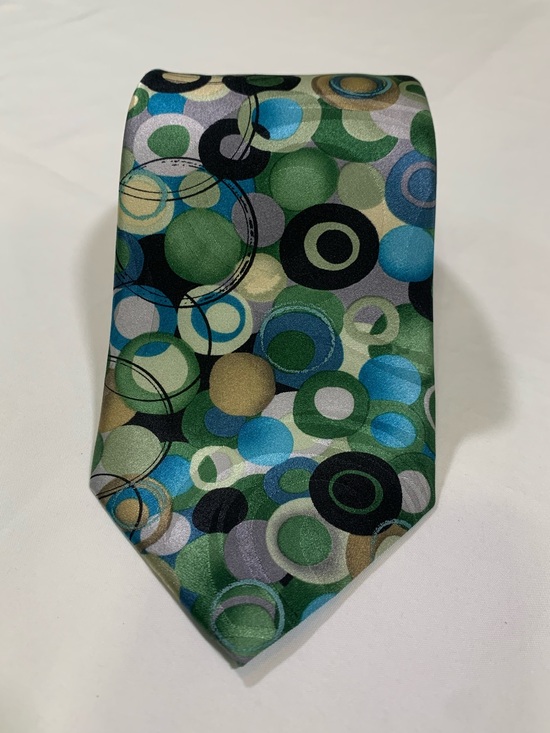 J. Garcia Other - J. Garcia Tie Birdland Collection 61 Mens 100% Silk Abstract Art Necktie